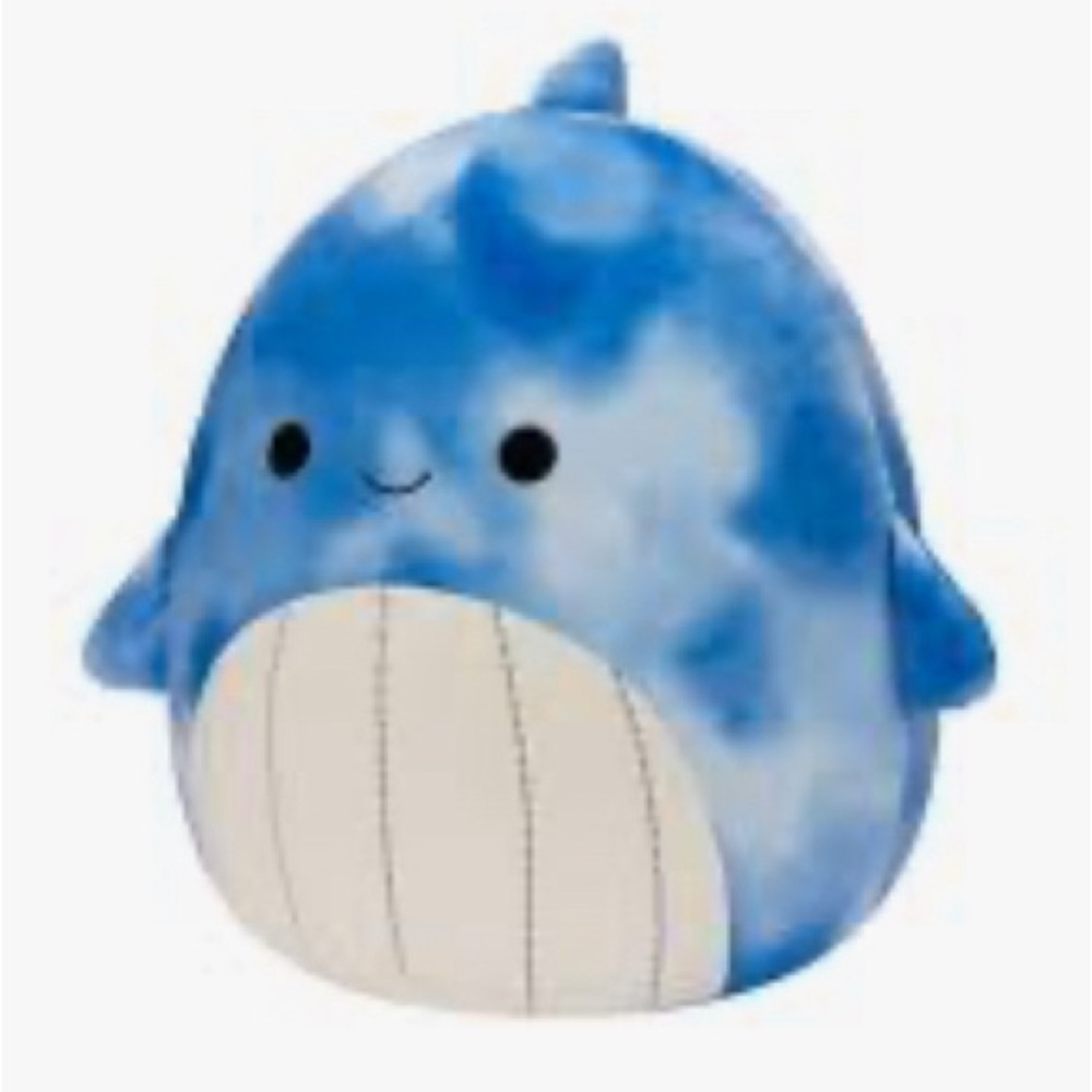Squishmallows Samir the Blue Whale KellyToy Plush